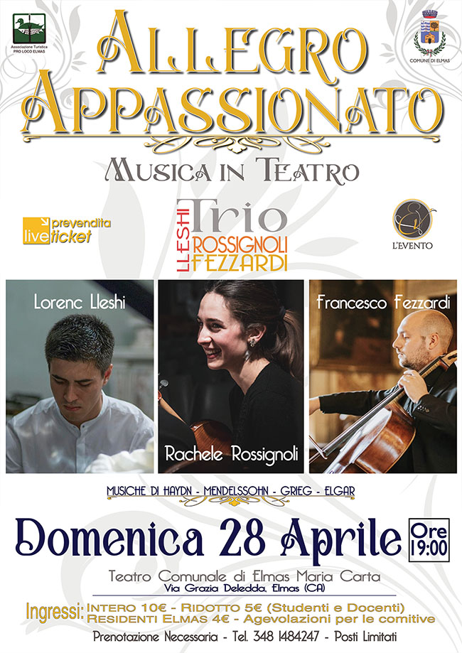 ALLEGRO APPASSIONATO - Trio LLESHI ROSSIGNOL FEZZARDI