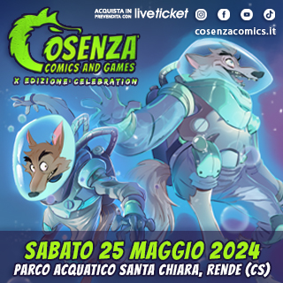 Biglietti Cosenza Comics and Games - X Edizione