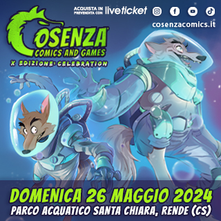Biglietti Cosenza Comics and Games - X Edizione