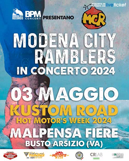 Motor's week 3 maggio - Modena City Ramblers