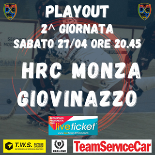 Biglietti HRC Monza - A.F.P. Giovinazzo